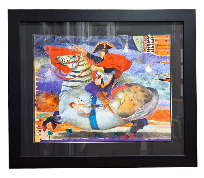 Grafica incorniciata di Pino Procopio 