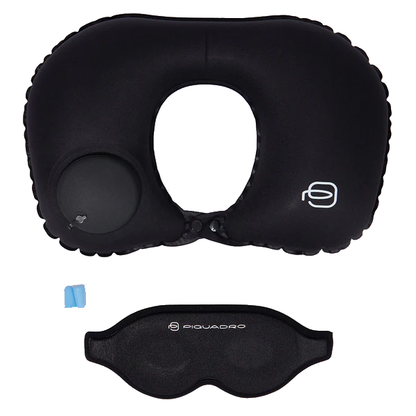 Set da viaggio con cuscino da collo gonfiabile Piquadro