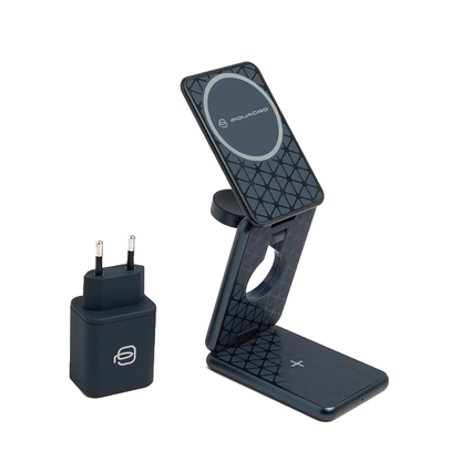 Caricabatterie 3in1 15W con adattatore GaN 45W Piquadro