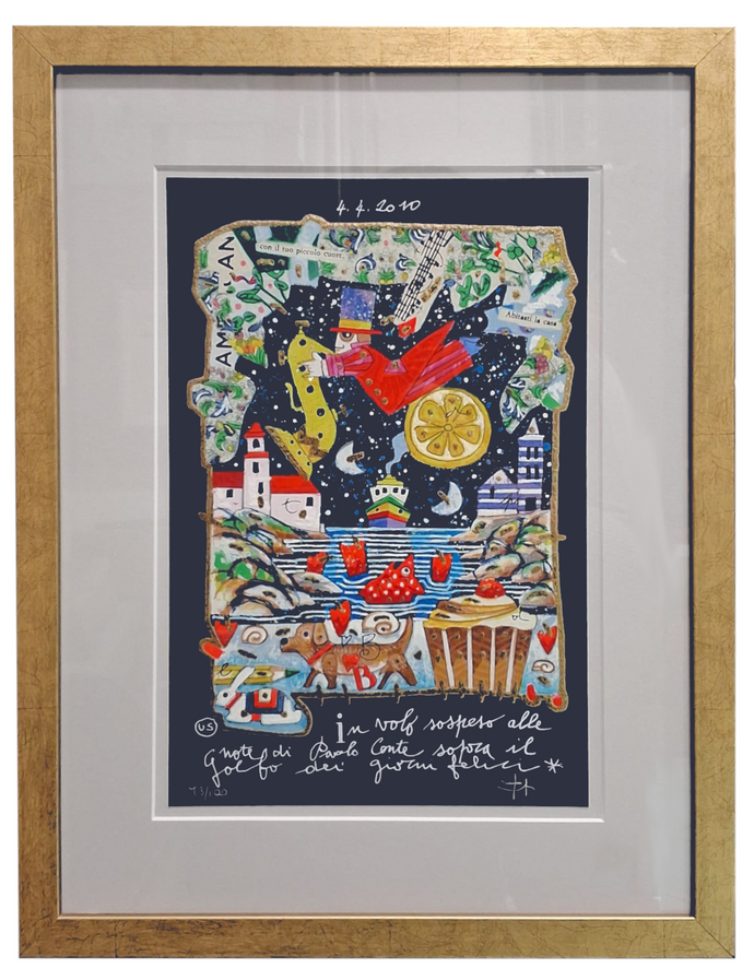 Grafica incorniciata di Francesco Musante: 