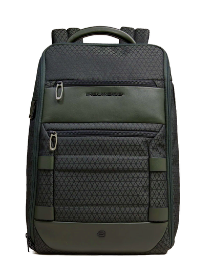 Zaino modulare da viaggio porta pc 15,6 in tessuto tecnico 2 in 1 "Hexagon" Piquadro (disponibile in due colori)