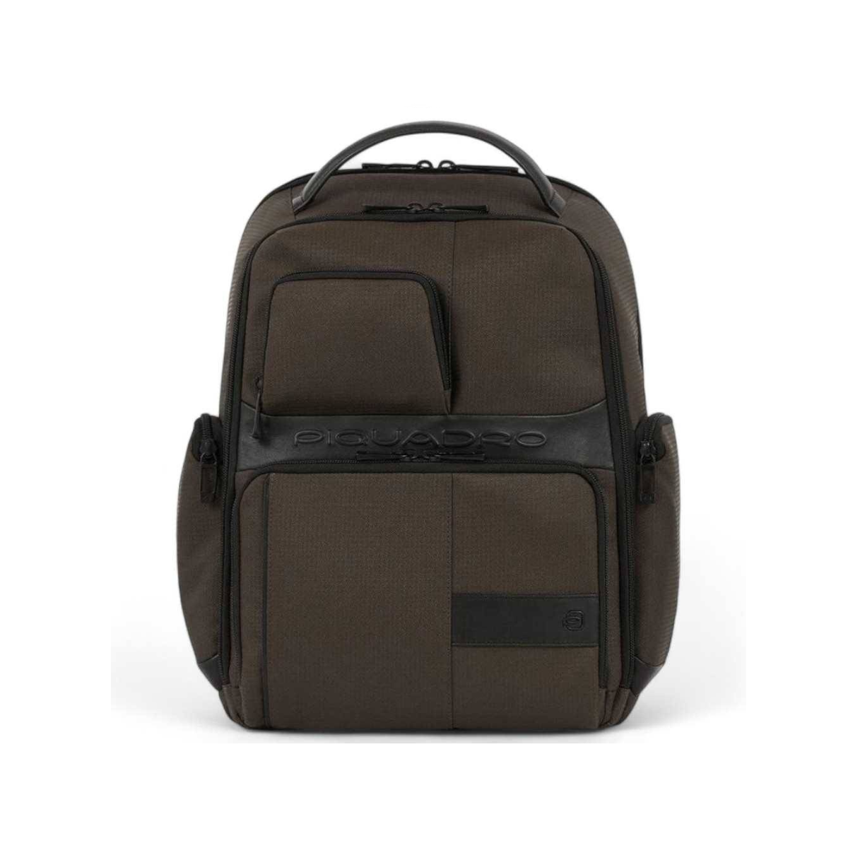 Zaino portacomputer fastcheck 15,6" in tessuto e pelle "Wollem Bagmotic" Piquadro (disponibile in cinque colori)