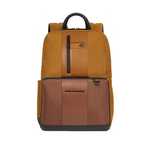 Carica l&#39;immagine nel visualizzatore di Gallery, Zaino portacomputer 14&quot; in tessuto pelle Brief 2 Special Piquadro
