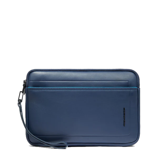 Pochette uomo porta iPad®mini in pelle con tasca per Piquadro Smart Tracker Piquadro (disponibile in due colori)