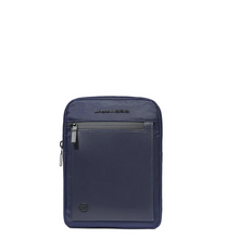 Carica l&#39;immagine nel visualizzatore di Gallery, Borsello porta iPad®mini in tessuto e pelle Piquadro
