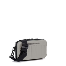 Carica l'immagine nel visualizzatore di Gallery, Beauty rigido con tracolla crossbody "Personal case PQ-Light"  grigio
