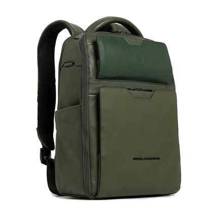 Zaino da viaggio porta pc 14" in pelle "Ael" Piquadro (disponibile in tre colori)
