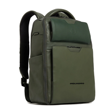 Carica l'immagine nel visualizzatore di Gallery, Zaino da viaggio porta pc 14" in pelle "Ael" Piquadro (disponibile in tre colori)
