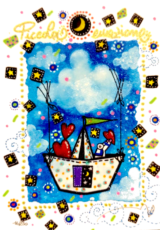 Grafica di Andrea Agostini "Piccola emozione"
