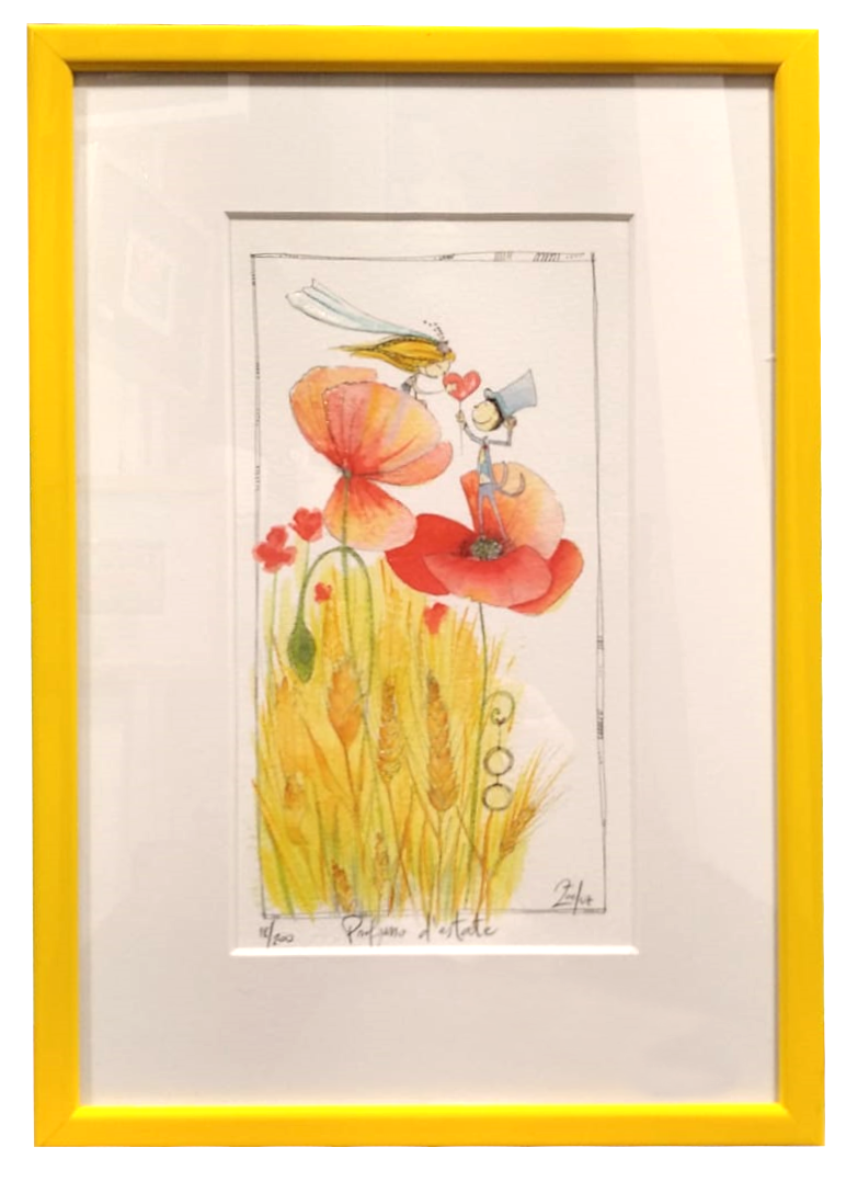 Grafica di Zoe Luz D'Amico "Profumo d'estate"