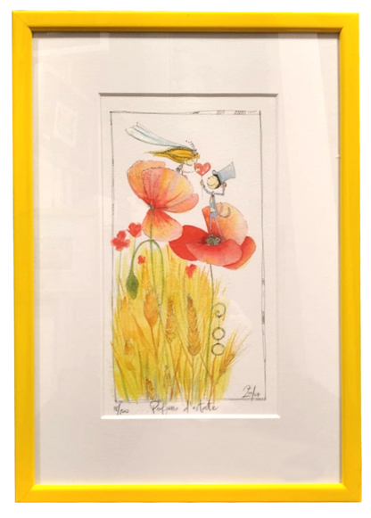 Grafica di Zoe Luz D'Amico "Profumo d'estate"