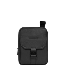 Carica l'immagine nel visualizzatore di Gallery, Borsello porta iPad®mini in pelle con sistema RFID e patta frontale "Than" Piquadro
