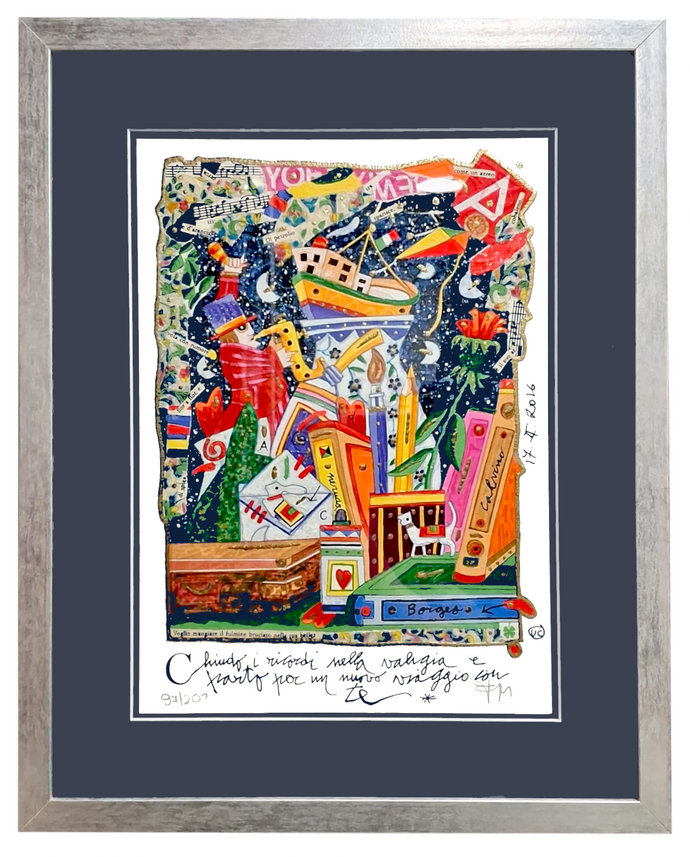 Grafica incorniciata di Francesco Musante: 