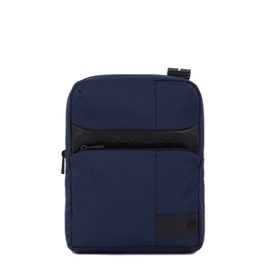 Borsello porta  iPad®Air-iPad Pro 9.7/iPad 10.5 in tessuto e pelle Wollem Piquadro bluBorsello porta  iPad®Air-iPad Pro 9.7/iPad 10.5 in tessuto e pelle Wollem Piquadro blu