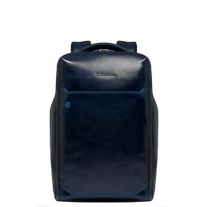 Zaino da viaggio fastcheck 14" in pelle Bluesquare Piquadro (disponibile in diversi colori)