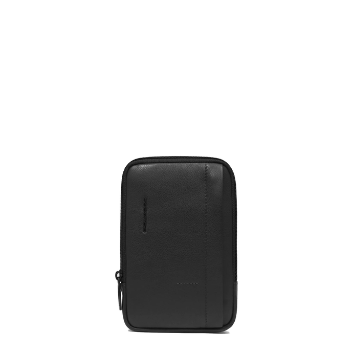 Porta telefono da collo in pelle Piquadro