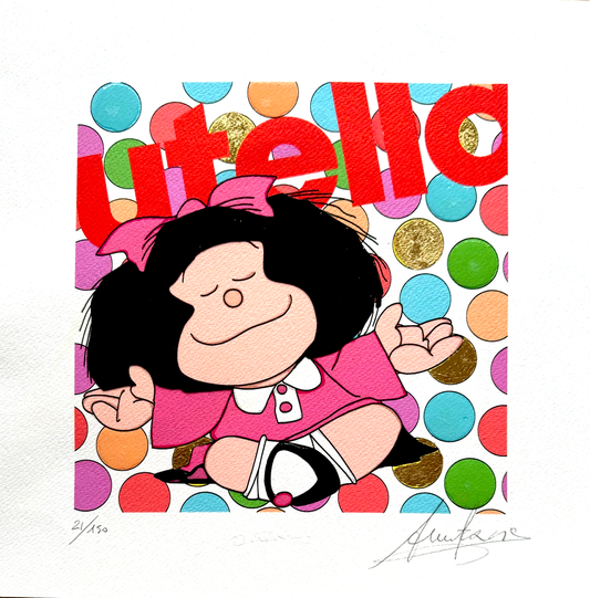 Grafica di Sergio Veglio: "Mafalda"