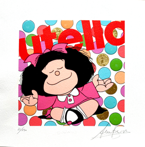 Grafica di Sergio Veglio: "Mafalda"