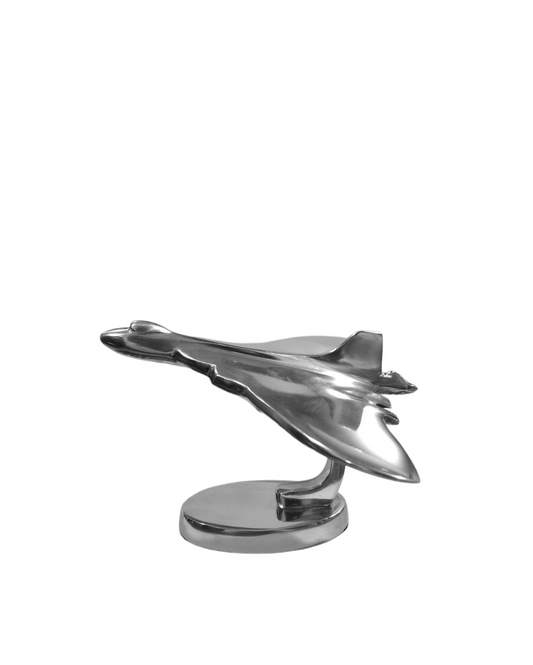 Aereoplano vintage in metallo "Aluminium Vulcan" Nauticalia London