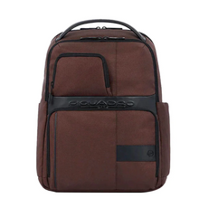 Carica l&#39;immagine nel visualizzatore di Gallery, Zaino portacomputer 14&quot; in tessuto e pelle &quot;Wollem&quot; Piquadro (disponibile in tre colori)
