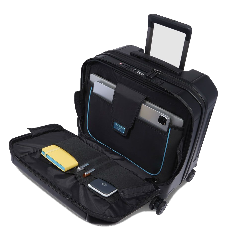 Trolley pilota con porta pc 15,6" Piquadro (disponibile in due colori)