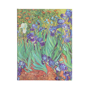 Quaderno Ultra a righe con copertina rigida "Iris - Van Gogh" Paperblanks
