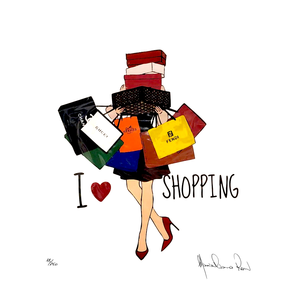 Grafica di Massimiliano Rossi: Shopping