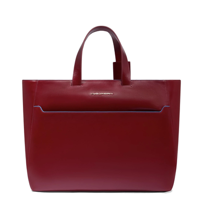 Borsa donna tote bag porta pc 15,6" in pelle "Bluesquare" Piquadro