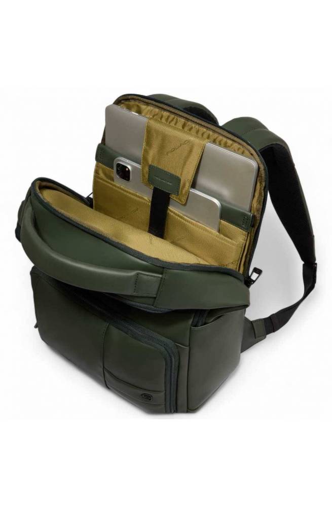 Zaino portacomputer 14" in tessuto gommato "Wollem" Piquadro (disponibile in quattro colori)