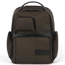 Carica l&#39;immagine nel visualizzatore di Gallery, Zaino portacomputer fastcheck 15,6&quot; in tessuto e pelle &quot;Wollem&quot; Piquadro (disponibile in tre colori)
