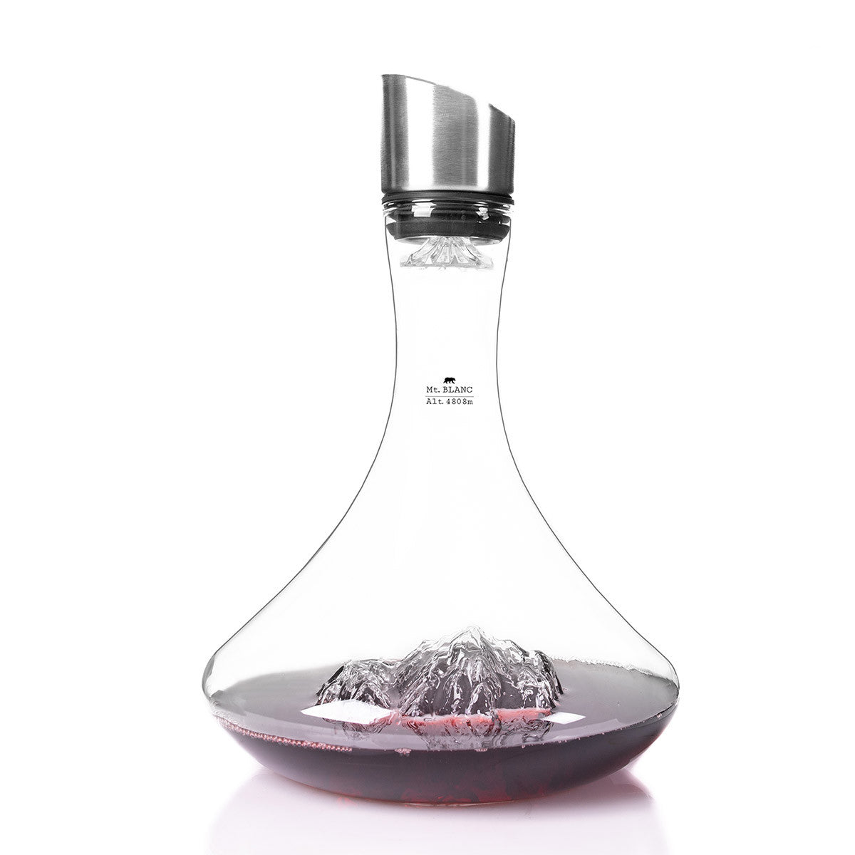 Decanter "Topographic: Mont Blanc"