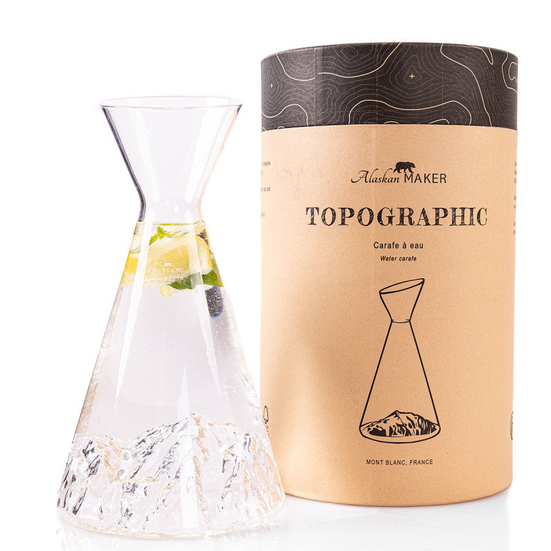 Caraffa "Topographic: Mont Blanc"