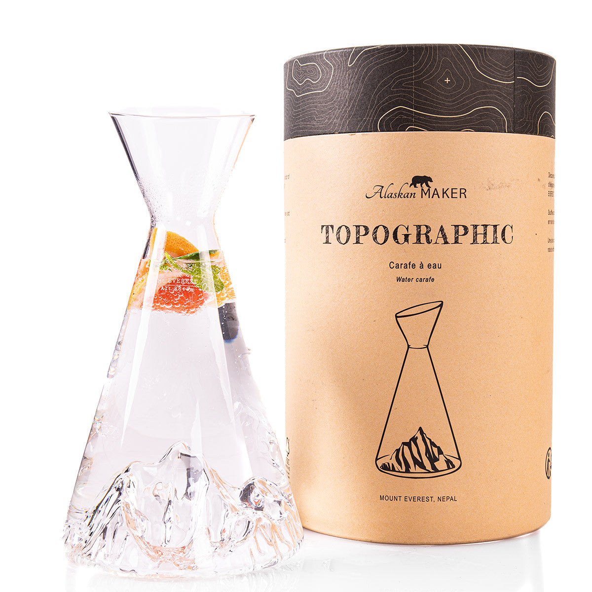 Caraffa "Topographic: Monte Everest"