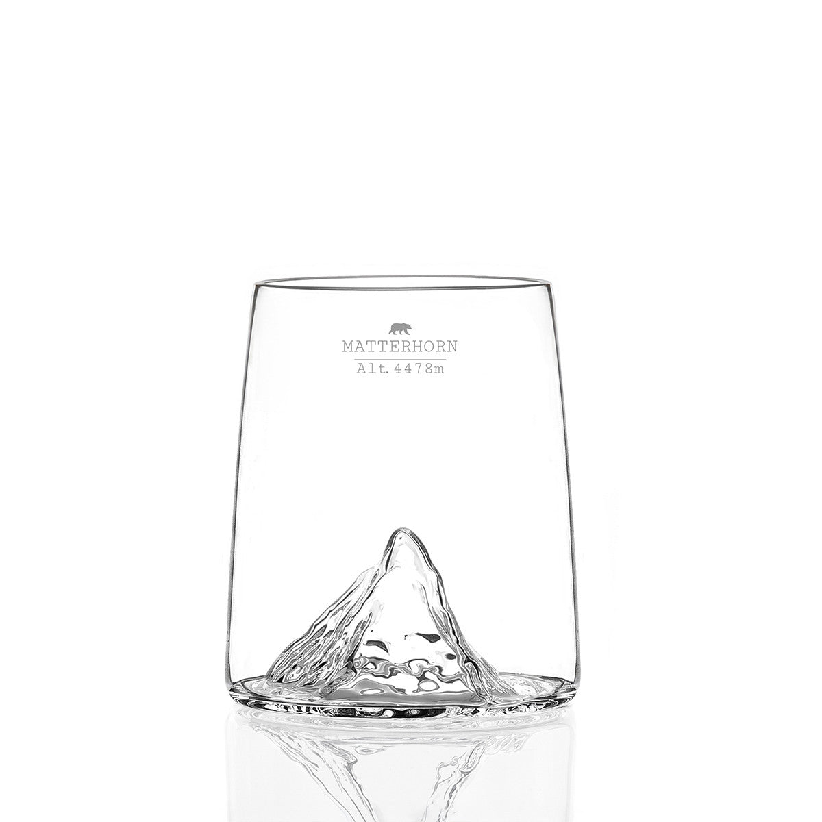 Set quattro bicchieri da shot "Topographic: Swiss Edition"
