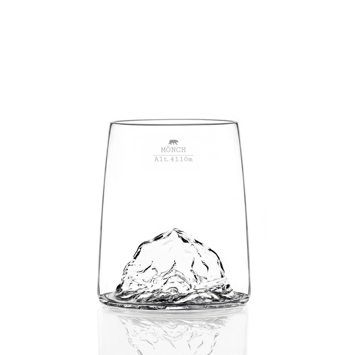 Set quattro bicchieri da shot "Topographic: Swiss Edition"
