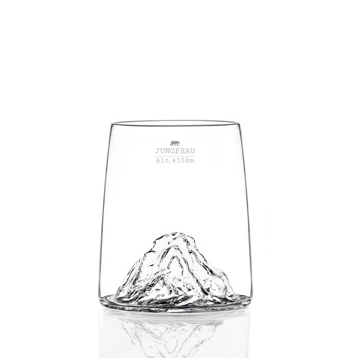 Set quattro bicchieri da shot "Topographic: Swiss Edition"