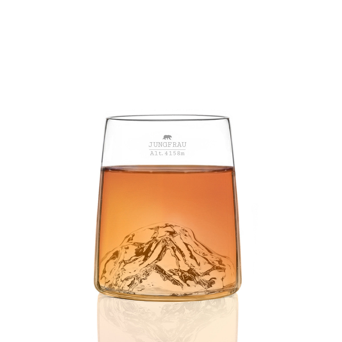 Set quattro bicchieri da shot "Topographic: Swiss Edition"