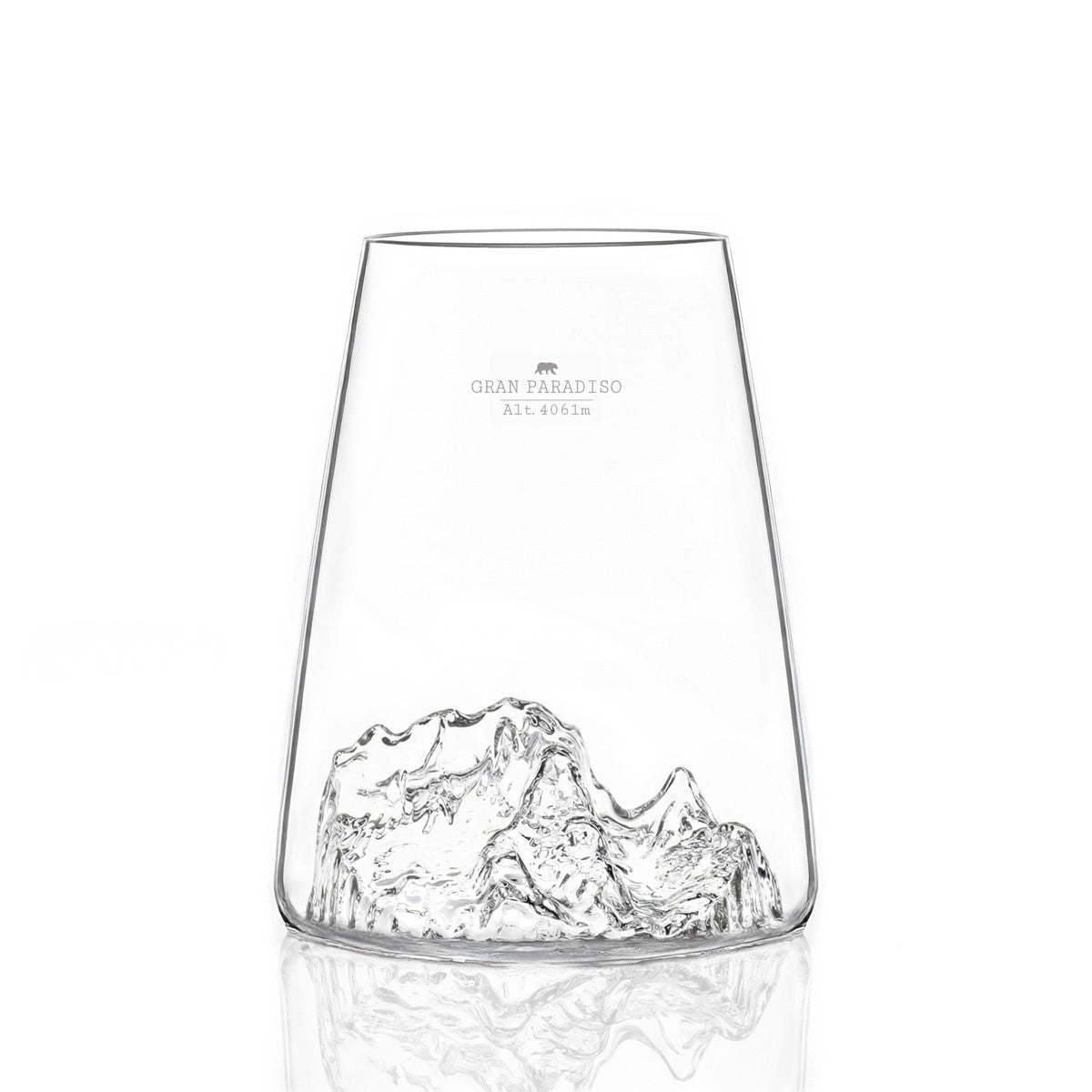 Bicchiere da long drink o birra "Topographic: Gran Paradiso"