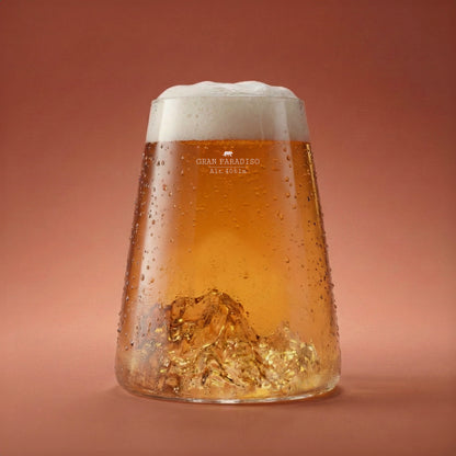 Bicchiere da long drink o birra "Topographic: Gran Paradiso"