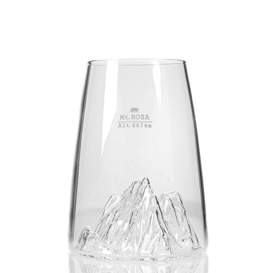 Bicchiere da long drink o birra "Topographic: Monte Rosa"