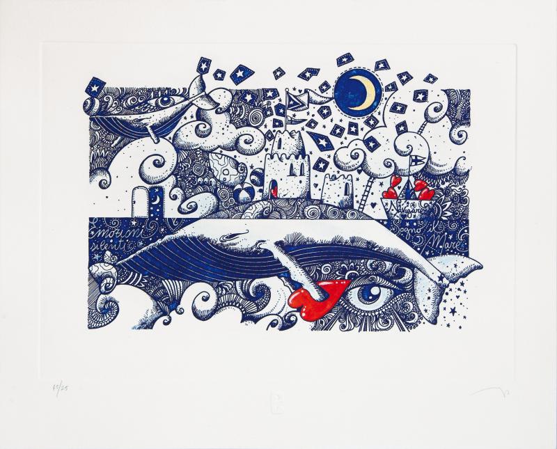 Grafica di Andrea Agostini "Emozioni silenti"