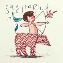 Carica l&#39;immagine nel visualizzatore di Gallery, Grafica di Federica Porro &quot;Sagittario&quot; (lui/lei)
