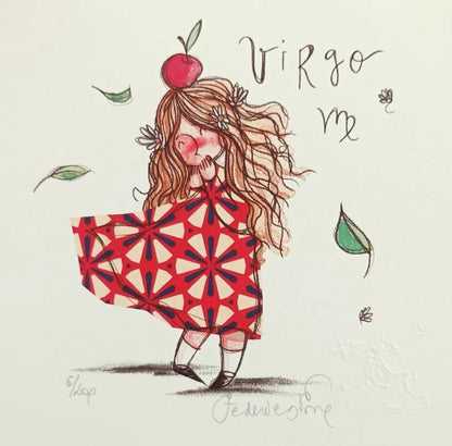 Grafica di Federica Porro "Vergine" (lui/lei)