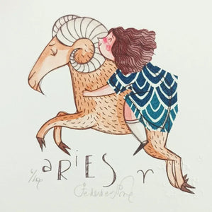 Grafica di Federica Porro "Ariete" (lui/lei)