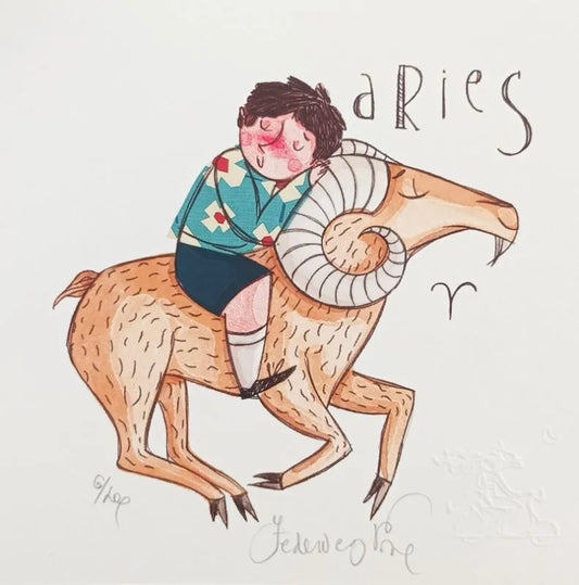 Grafica di Federica Porro "Ariete" (lui/lei)