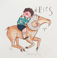 Carica l&#39;immagine nel visualizzatore di Gallery, Grafica di Federica Porro &quot;Ariete&quot; (lui/lei)
