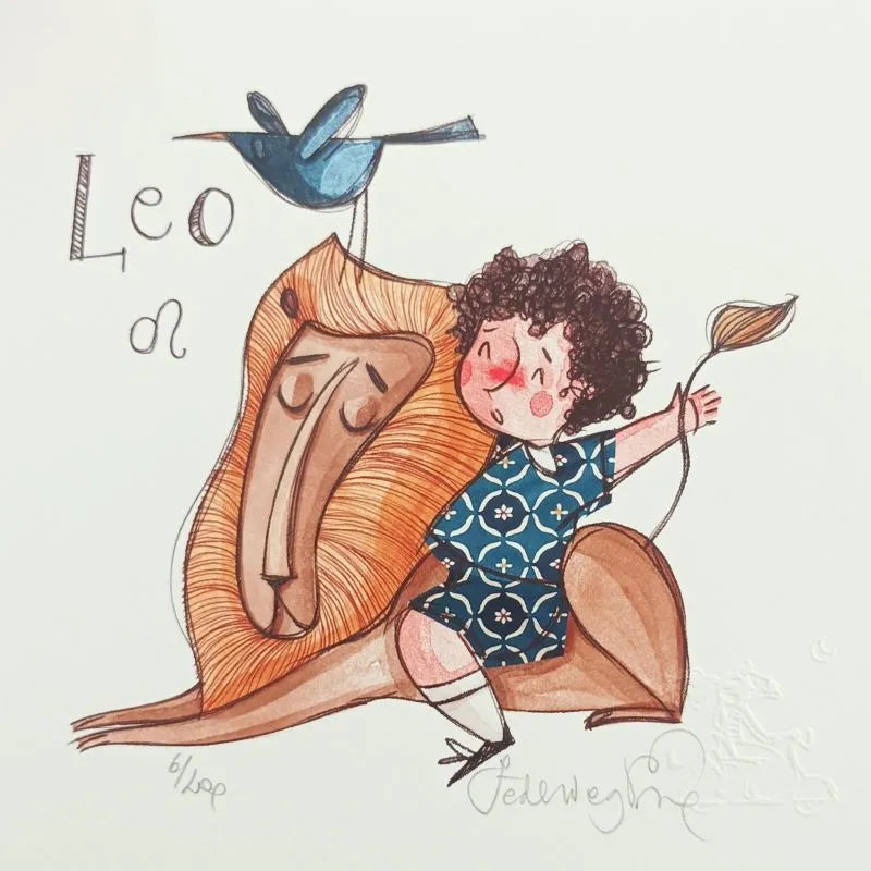 Grafica di Federica Porro "Leone" (lui/lei)