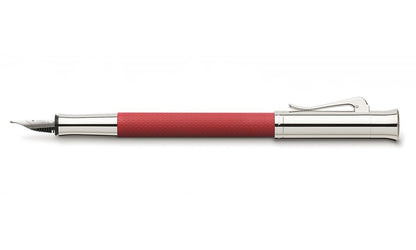 Penna stilografica Graf Von Faber-Castell Guilloche Corallo