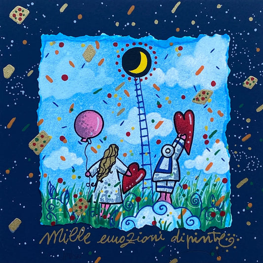 Grafica di Andrea Agostini "Mille emozioni dipinte"