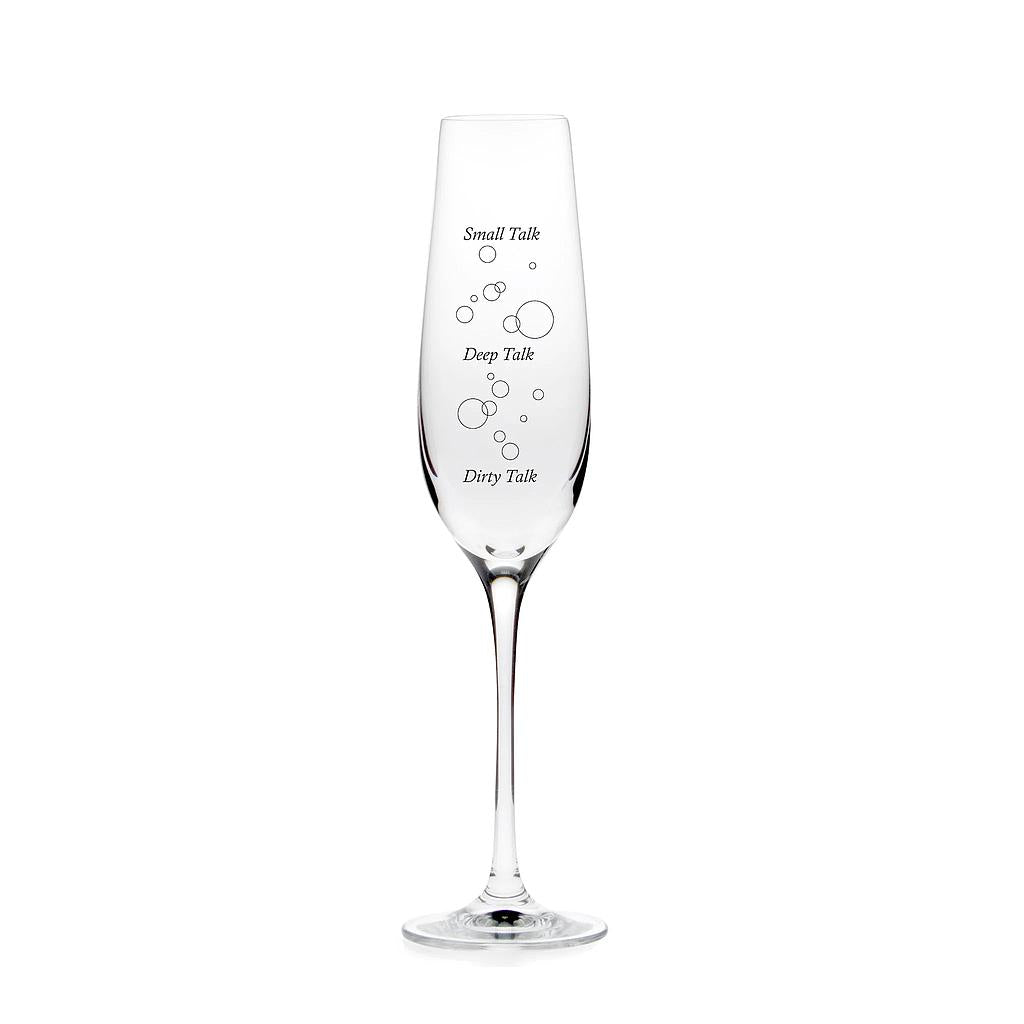 Calice in vetro "Glass of Talk" Donkey